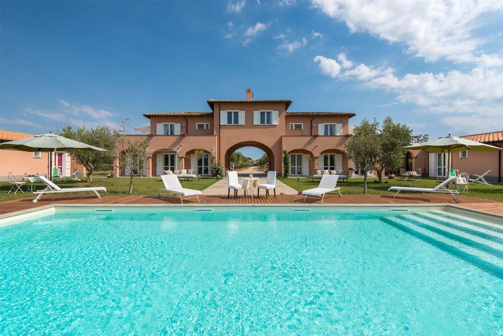 Agriturismo Pian Di Spille - Golf Villa ตาร์กวิเนีย ภายนอก รูปภาพ